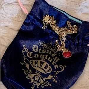 Disney Couture Snow White Apple Necklace